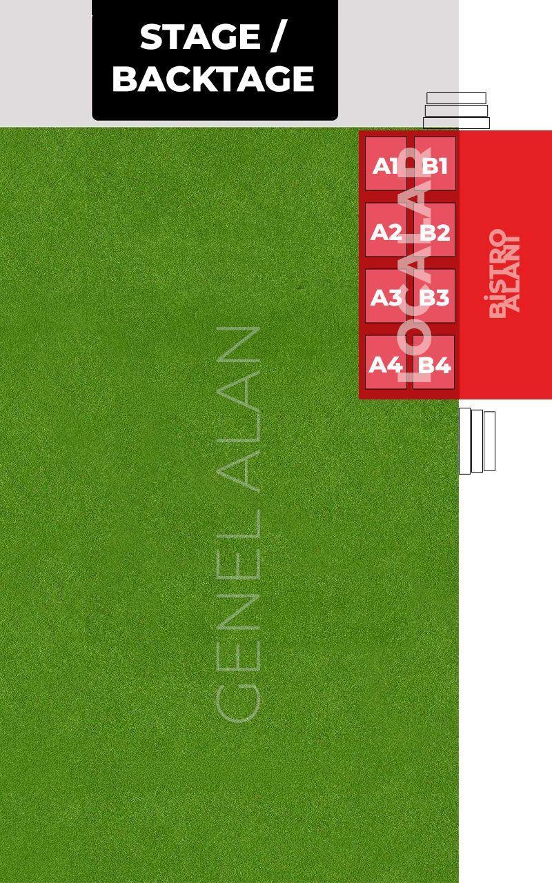 نقشه و پلان سالن Life Park — کنسرت Mahmut Orhan در استانبول ۲۰۲۶ نقشه و پلان سالن Life Park — کنسرت Mahmut Orhan در استانبول ۲۰۲۶